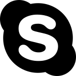 Skype SVG Icon